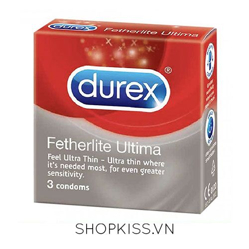Bao cao su siêu mỏng Durex Fetherlite Ultima